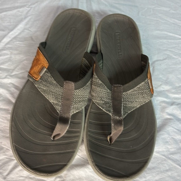 Merrell Men’s Gridway Boulder Post Sandals Size 11 - Picture 2 of 5